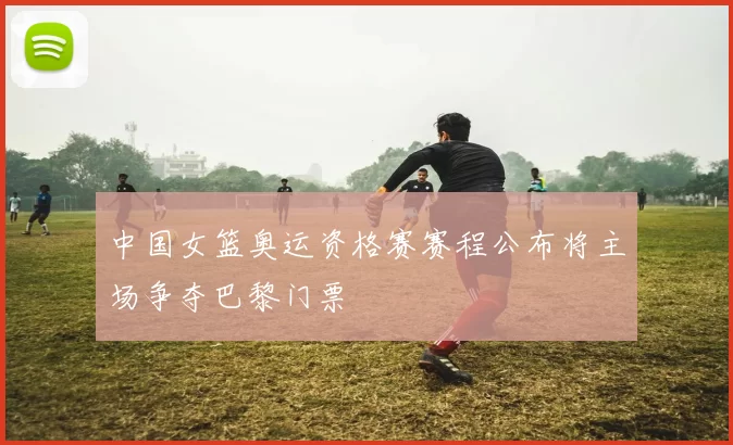 中国女篮奥运资格赛赛程公布将主场争夺巴黎门票
